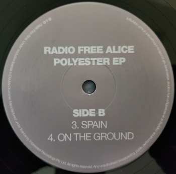LP Radio Free Alice: Polyester