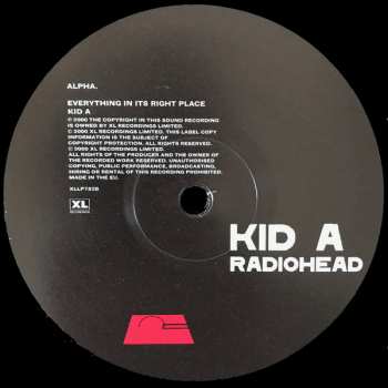 2LP Radiohead: Kid A