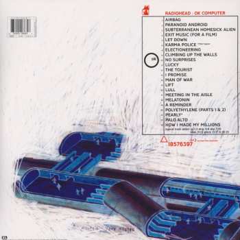 3LP Radiohead: OK Computer OKNOTOK 1997 2017