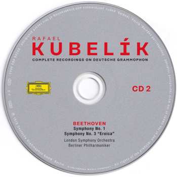 64CD/2DVD/Set di cofanetti Rafael Kubelik: Complete Recordings On Deutsche Grammophon LTD