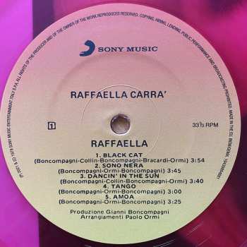 LP Raffaella Carrà: Raffaella CLR | LTD
