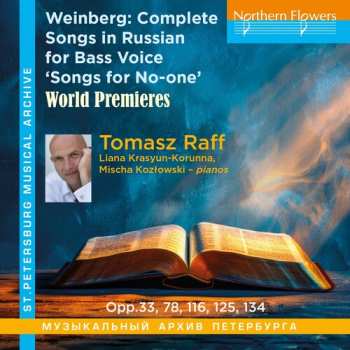 Album Raff,tomasz / Krasyun-korunna,liana: Weinberg: Complete Songs In Russian