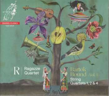 CD Béla Bartók: Bartók Bound (Vol. 1) (String Quartets 1, 2 & 4)