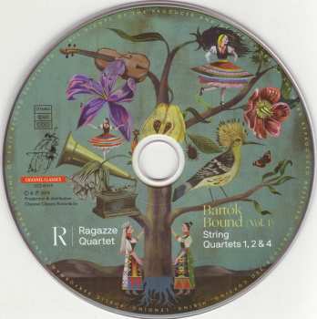 CD Béla Bartók: Bartók Bound (Vol. 1) (String Quartets 1, 2 & 4)