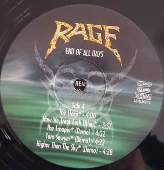 2LP Rage: End Of All Days LTD