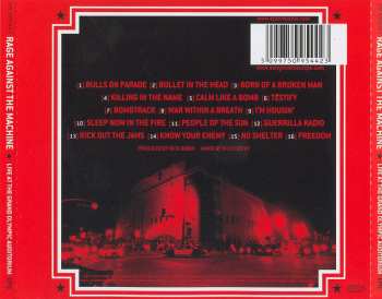 CD Rage Against The Machine: Live At The Grand Olympic Auditorium