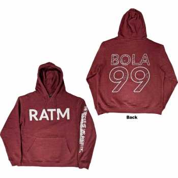 Merce Rage Against The Machine: Rage Against The Machine Unisex Pullover Hoodie: Battle 99. (back Print) (small) S
