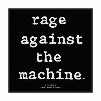 Merch Rage Against The Machine: Applicazione Logo Rage Against The Machine