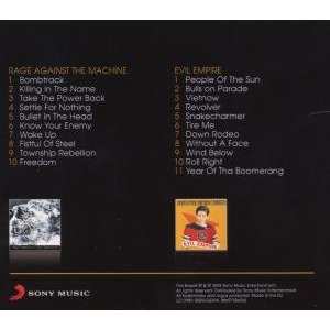 2CD/Set di cofanetti Rage Against The Machine: Rage Against The Machine / Evil Empire