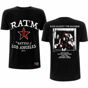 Merch Rage Against The Machine: Maglietta Battle Star 