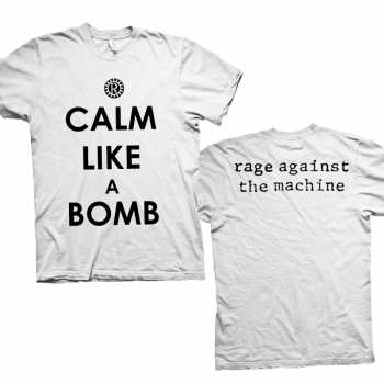 Merch Rage Against The Machine: Maglietta Calm Like A Bomb 
