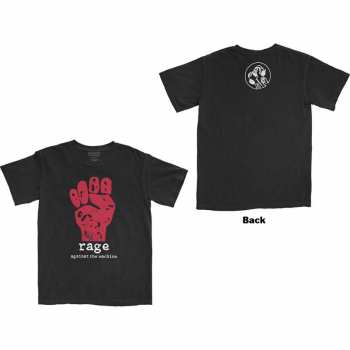Merce Rage Against The Machine: Tričko Red Fist S