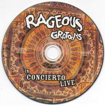 CD Rageous Gratoons: In Concierto Live DIGI