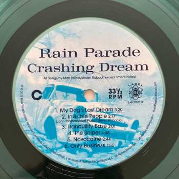 2LP Rain Parade: Crashing Dream LTD | DLX