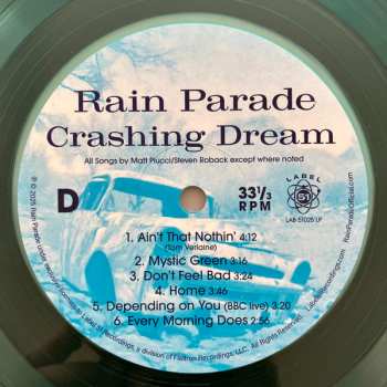 2LP Rain Parade: Crashing Dream LTD | DLX