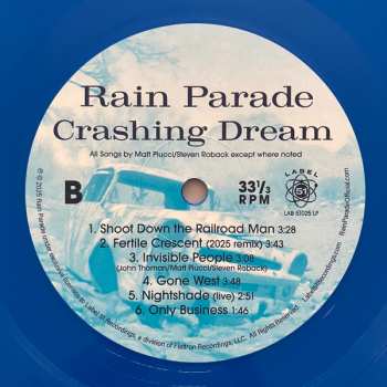 2LP Rain Parade: Crashing Dream LTD | DLX