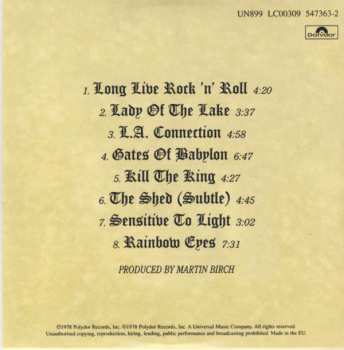 5CD/Set di cofanetti Rainbow: 5 Original Albums