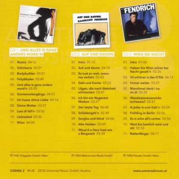3CD/Set di cofanetti Rainhard Fendrich: Austro Klassiker Hoch 3
