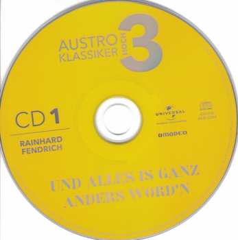 3CD/Set di cofanetti Rainhard Fendrich: Austro Klassiker Hoch 3