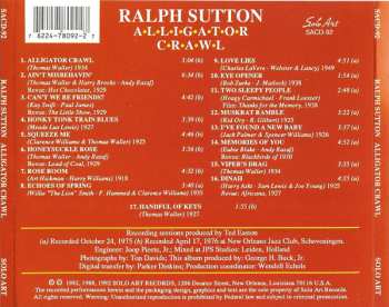 CD Ralph Sutton: Alligator Crawl