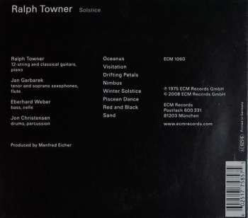 CD Ralph Towner: Solstice