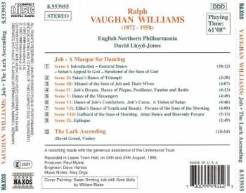CD Ralph Vaughan Williams: Job - A Masque For Dancing / The Lark Ascending