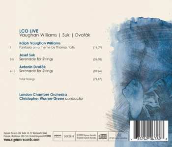 CD Antonín Dvořák: LCO Live