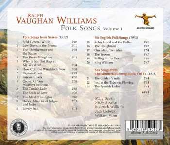 CD Ralph Vaughan Williams: Folk Songs Volume 1
