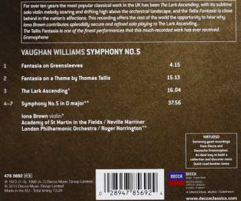 CD The London Philharmonic Orchestra: The Lark Ascending/Fantasia On A Theme By Thomas Tallis/Symphony No. 5