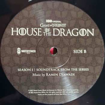 3LP Ramin Djawadi: House Of The Dragon: Season 1 (Soundtrack From The Series)