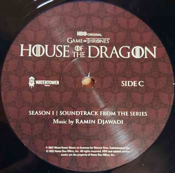 3LP Ramin Djawadi: House Of The Dragon: Season 1 (Soundtrack From The Series)
