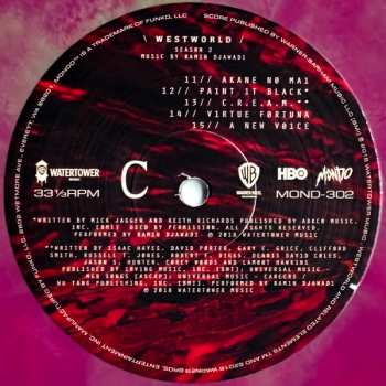 3LP Ramin Djawadi: Westworld: Season 2 (Music From The HBO® Series) CLR | LTD