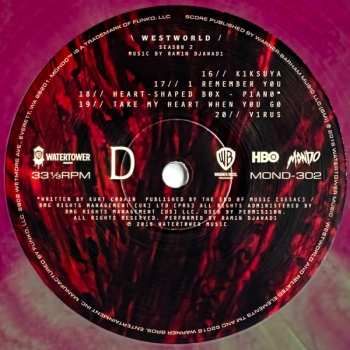 3LP Ramin Djawadi: Westworld: Season 2 (Music From The HBO® Series) CLR | LTD