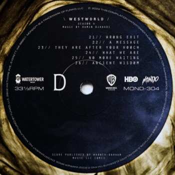 3LP Ramin Djawadi: Westworld: Season 4 (Music From The HBO® Series) CLR | LTD