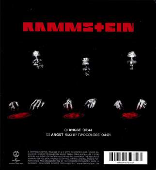 CD Rammstein: Angst