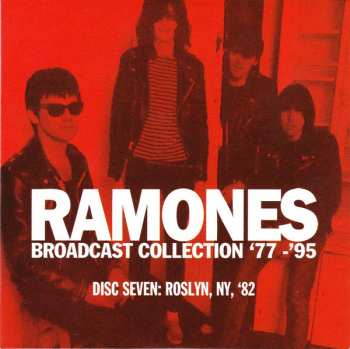 9CD/Set di cofanetti Ramones: Broadcast Collection '77-'95