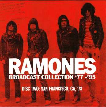 9CD/Set di cofanetti Ramones: Broadcast Collection '77-'95