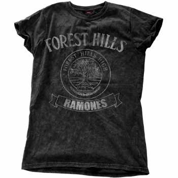 Merch Ramones: Donne Maglietta Forest Hills Vintage 