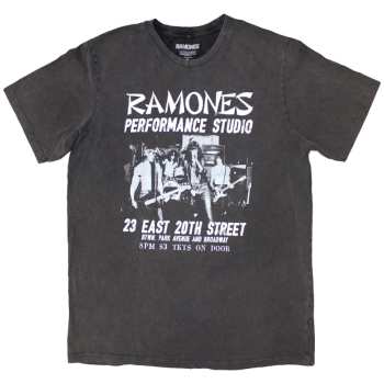 Merch Ramones: Stone Wash Maglietta East Village
