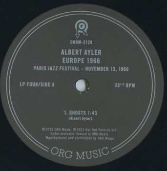 4LP/Set di cofanetti Ramones: Europe 1966 LTD