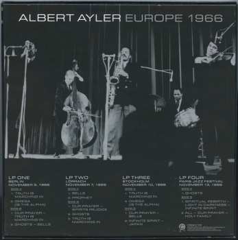 4LP/Set di cofanetti Ramones: Europe 1966 LTD