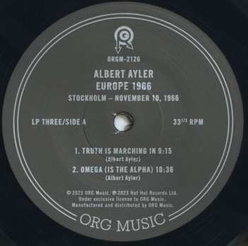 4LP/Set di cofanetti Ramones: Europe 1966 LTD