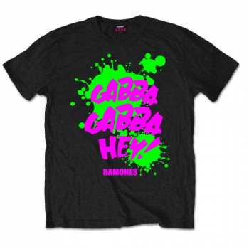 Merch Ramones: Maglietta Gabba Gabba Hey 