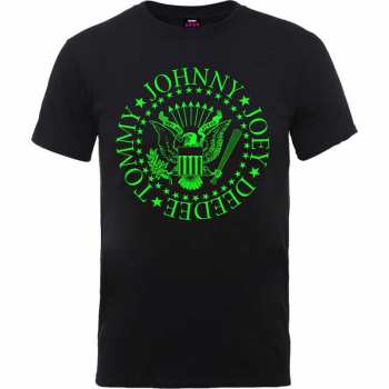Merch Ramones: Maglietta Green Seal 
