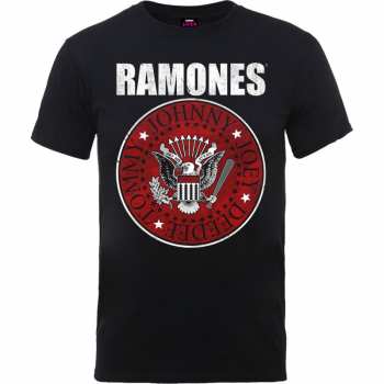 Merch Ramones: Maglietta Red Fill Seal 