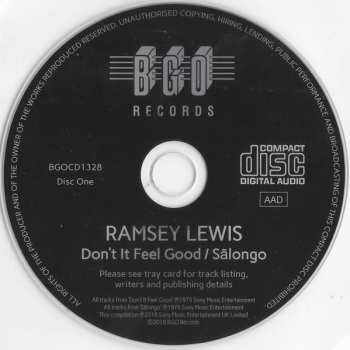 2CD Ramsey Lewis: Don't It Feel Good / Salonga / Tequila Mockingbird / Love Notes