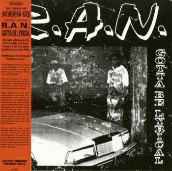 Album R.A.N.: Gotta Be Lyrical