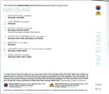 7CD/Set di cofanetti Ran Blake: The Complete Remastered Recordings On Black Saint & Soul Note