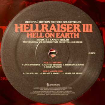 2LP Randy Miller: Hellraiser III: Hell On Earth (Original Motion Picture Soundtrack) LTD | CLR