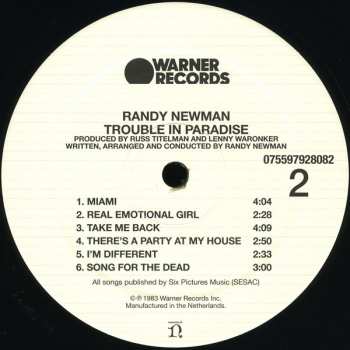 8LP/Set di cofanetti Randy Newman: Roll With The Punches (The Studio Albums 1979-2017)